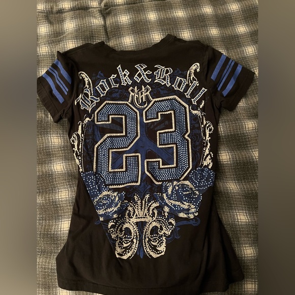 Vintage Rock and Roll Cowgirl Panhandle Slim womens T-Shirt - Picture 2 of 3